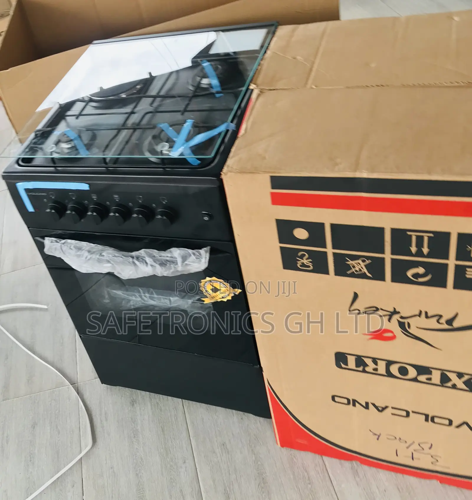 Fresh Volcano 1 Electric 3 Gas Ions Oven 50x50 Burner