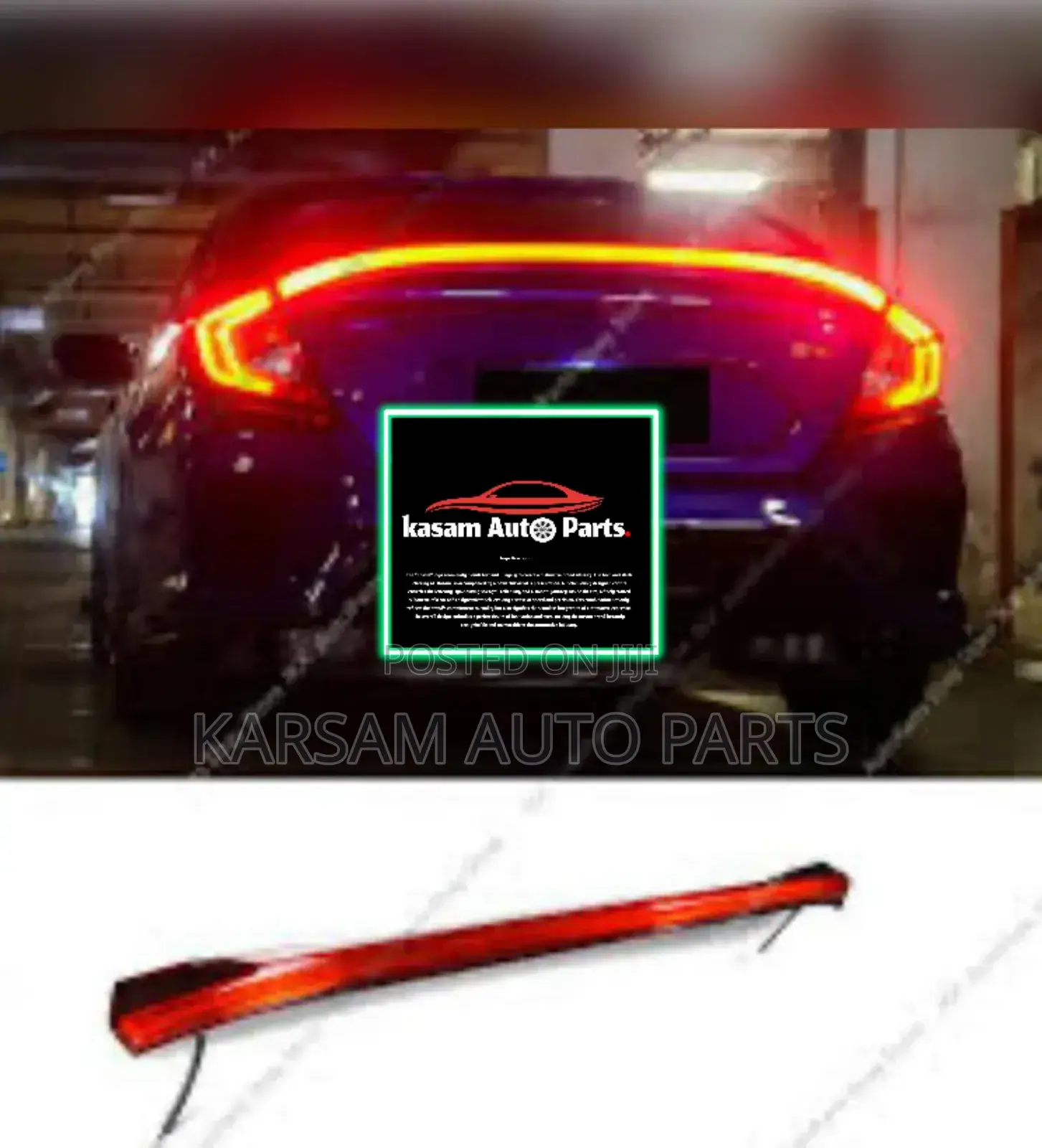 Honda Civic 2016 Bootlight