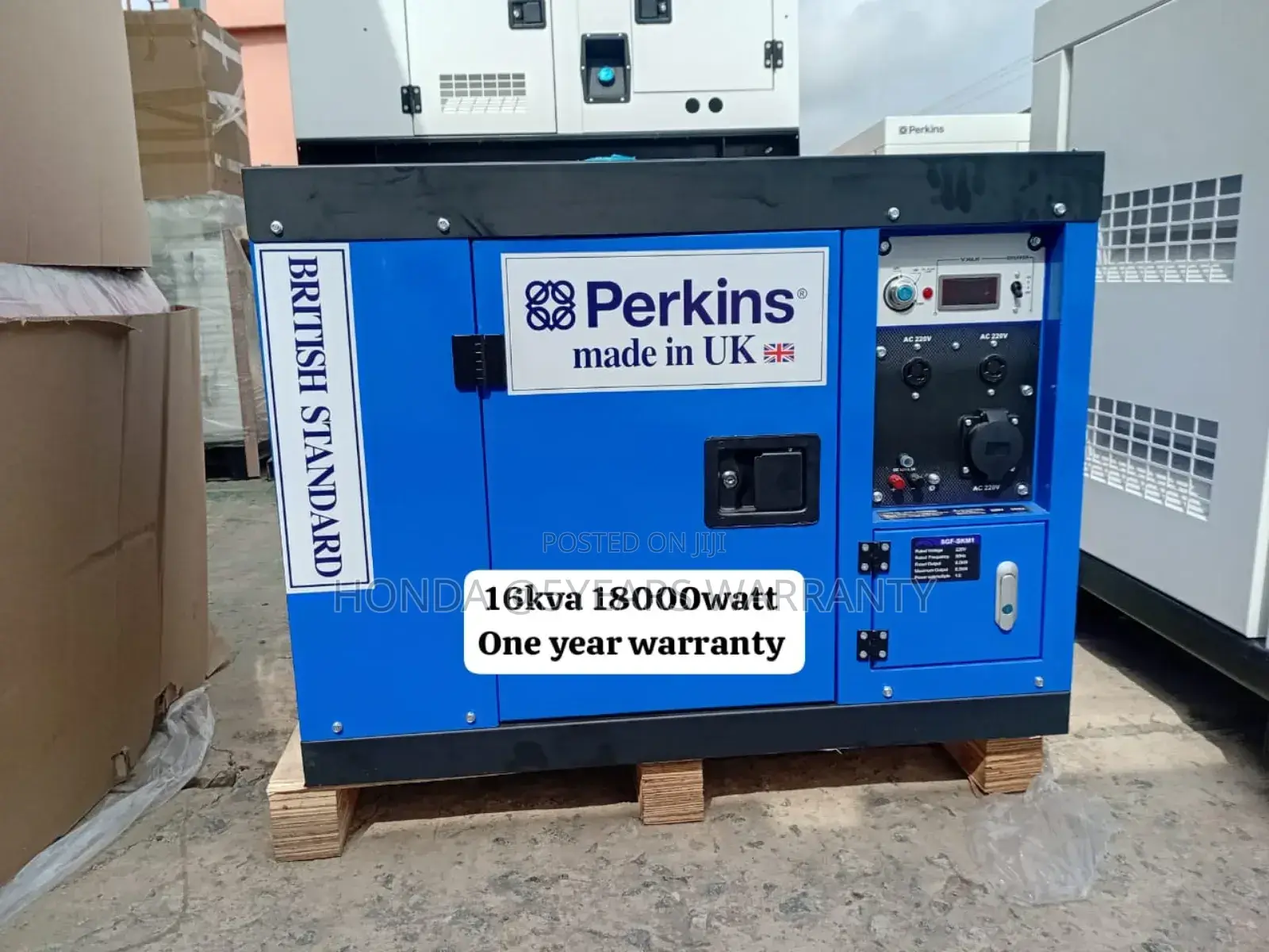 Low-Maintenance Perkins Diesel Generator 16kva Silent 16kva