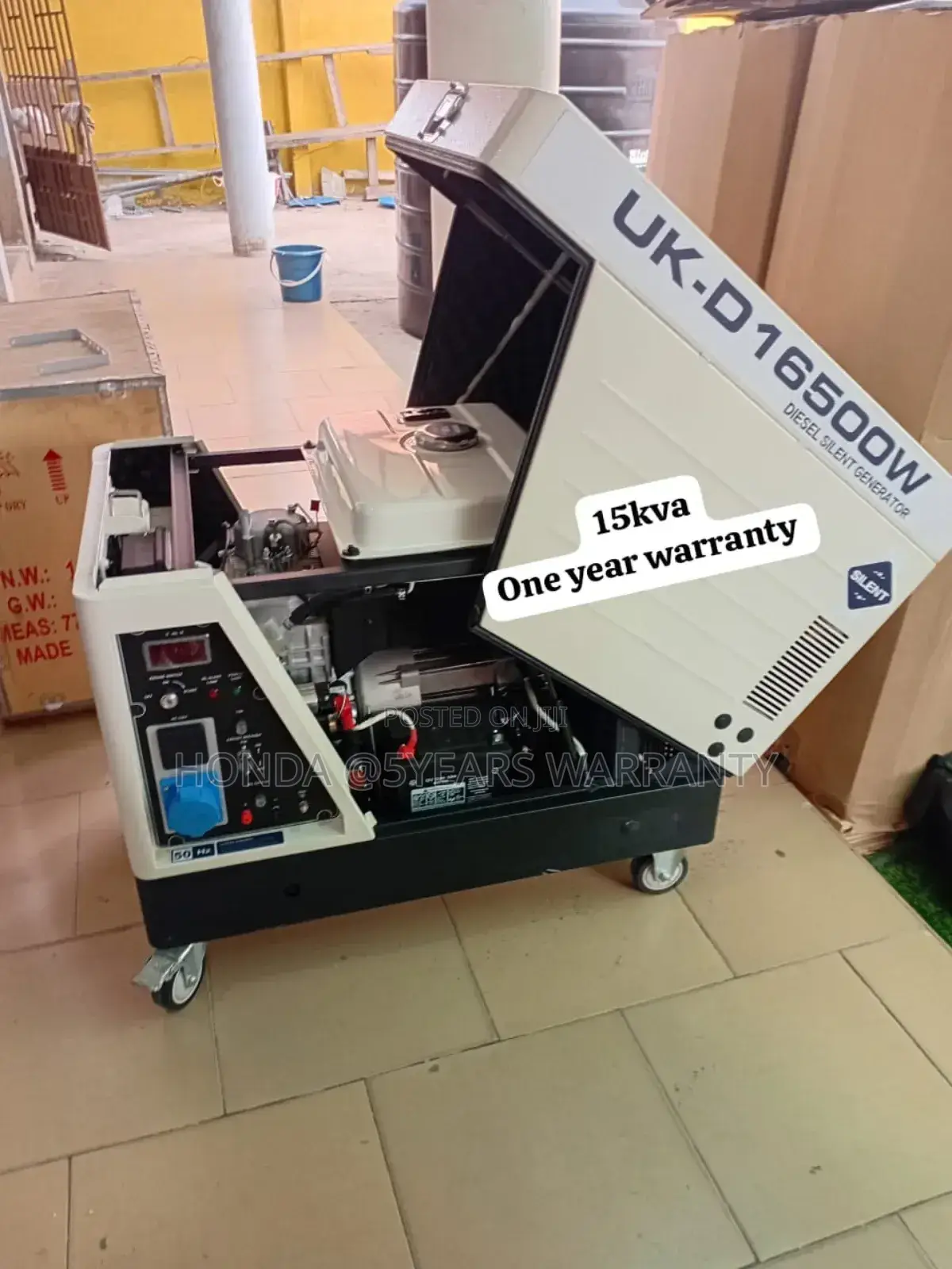 Autogen 15kva 16500watt Silent Uk Model Diesel 15kva