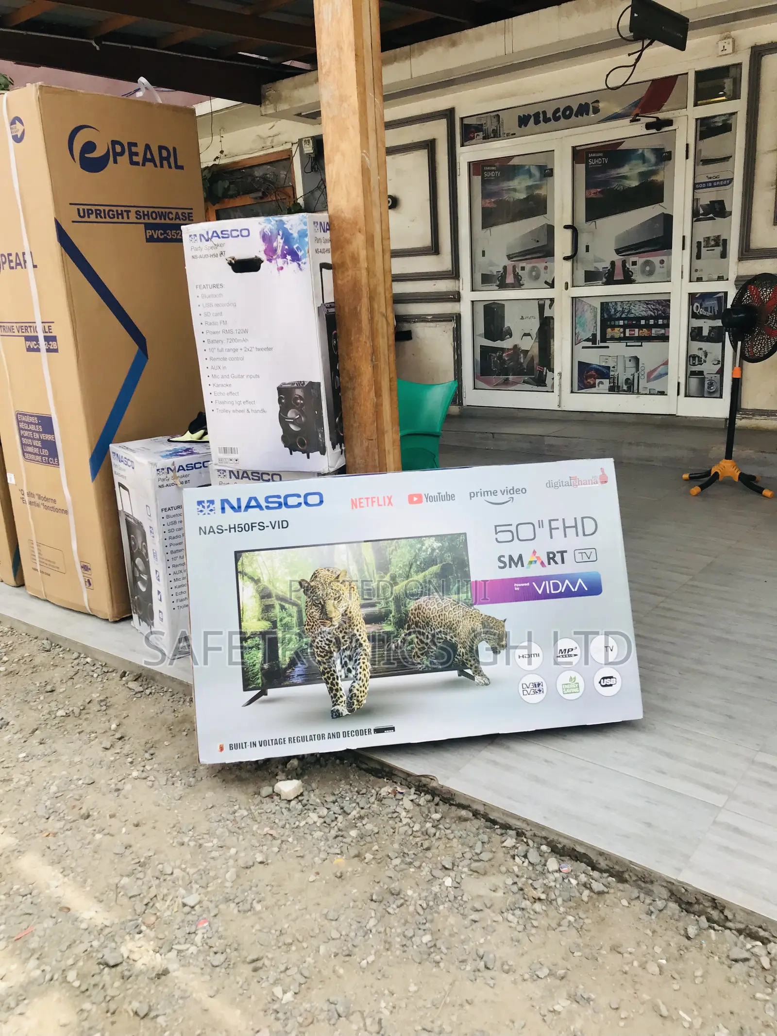 Clearview Led Uhd Nasco 50 Inch Smartscreen Tv