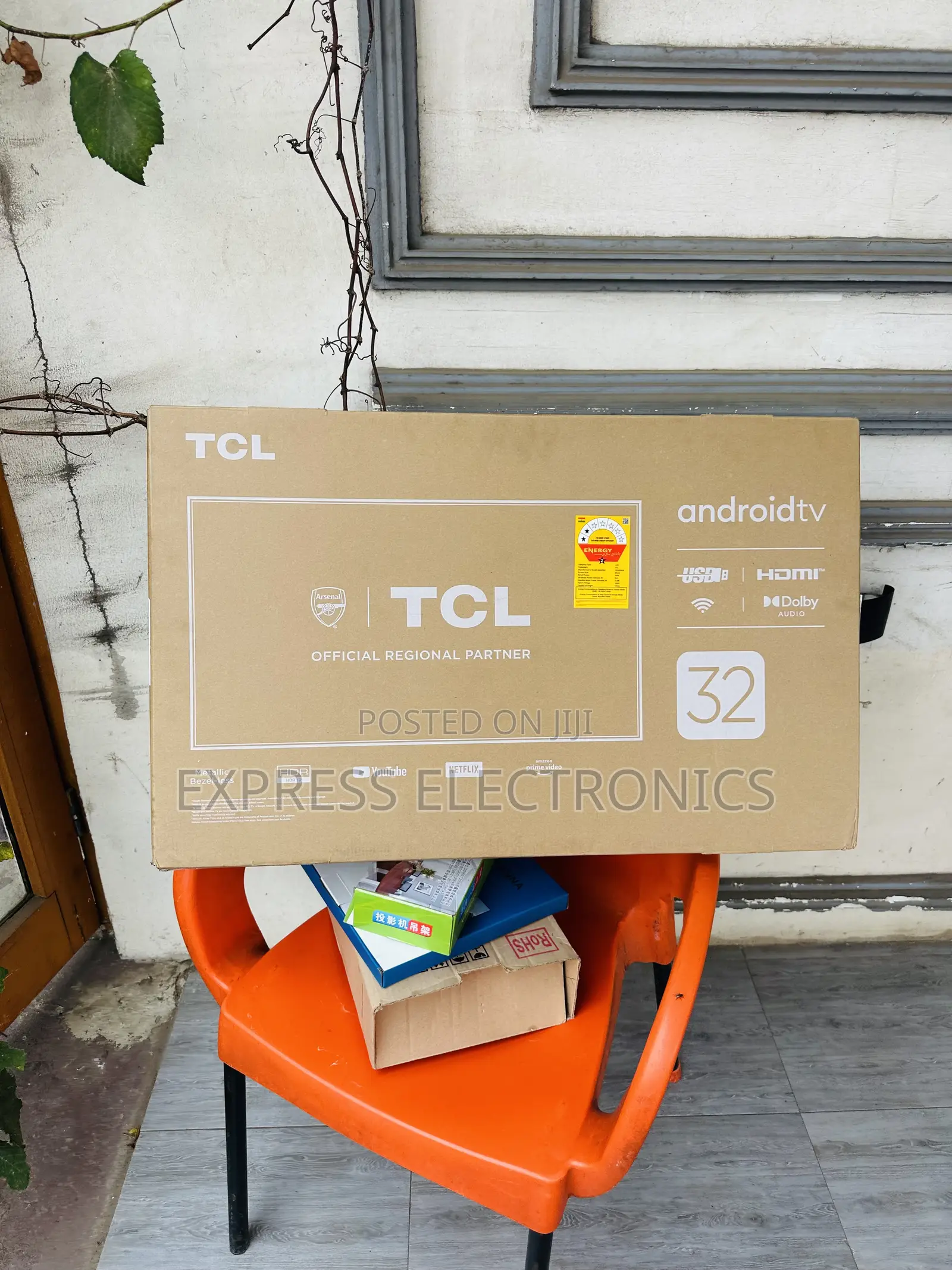 Powerful Display Smart TCL 32”S45000 Glossy Led