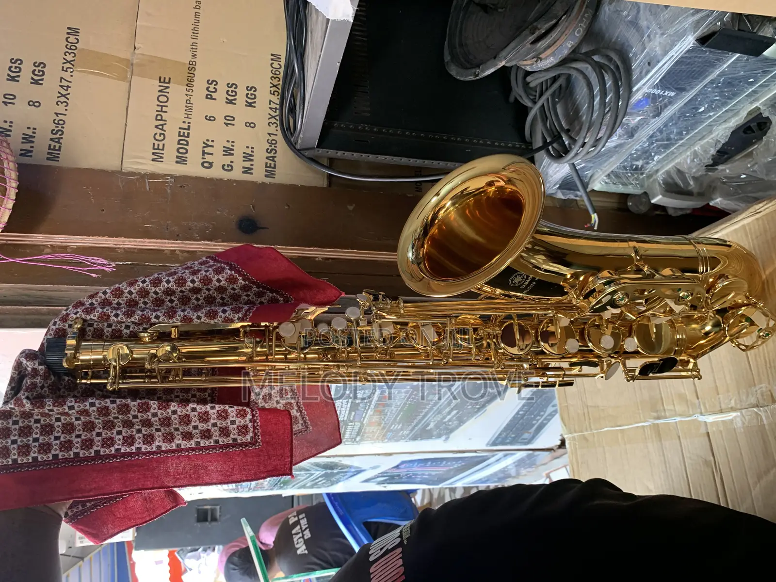 Gold Tenor Saxophone