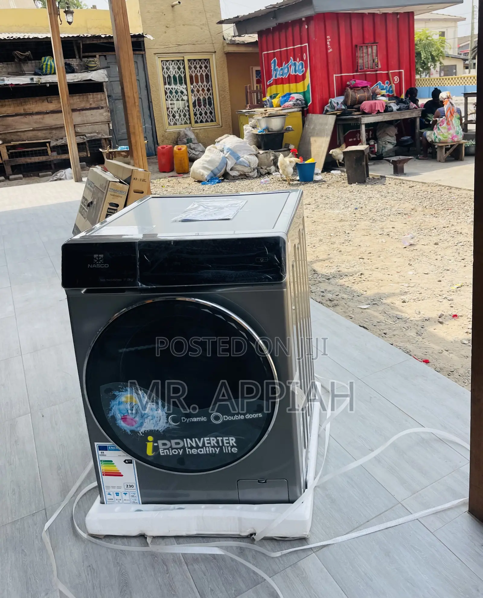 Shop AuthenticNasco 11kg Fullyauto Inverter Washing Machine