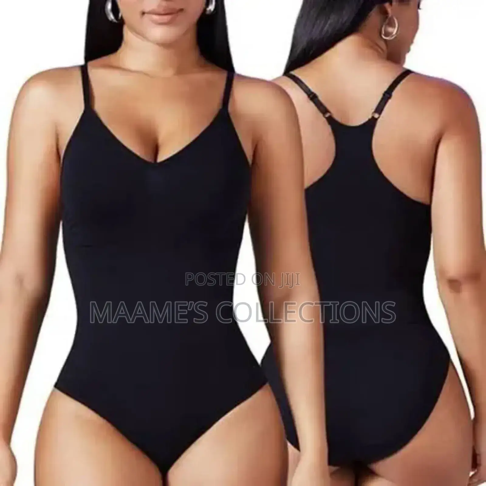 Women’s Stretchy Bodysuit - Plain Bodycon Top