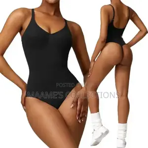 Women’s Stretchy Bodysuit - Plain Bodycon Top