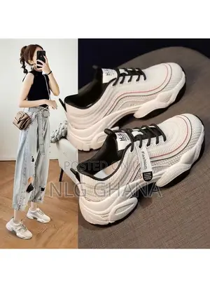 Woven Breathable Comfort Sports Sneakers for Women - Adx1117