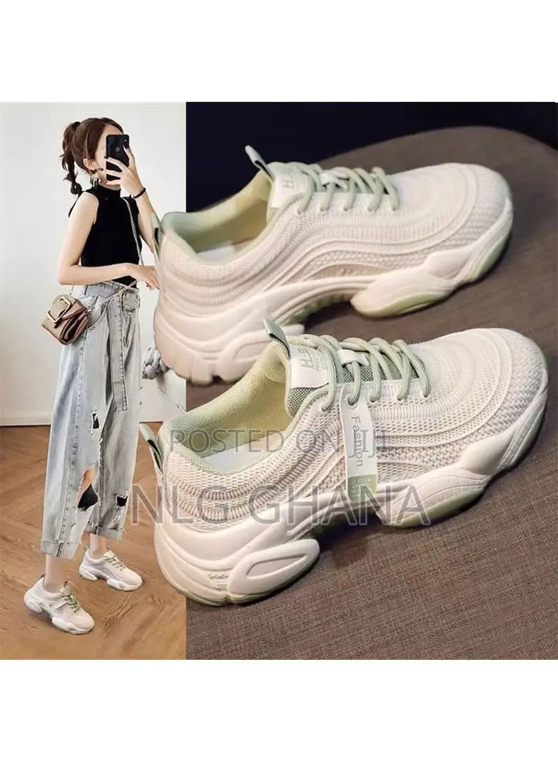 Woven Breathable Comfort Sports Sneakers for Women - Adx1117