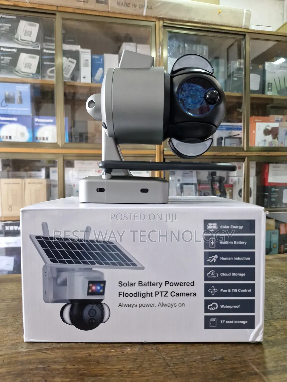 4g PTZ Solar Camera With Siren