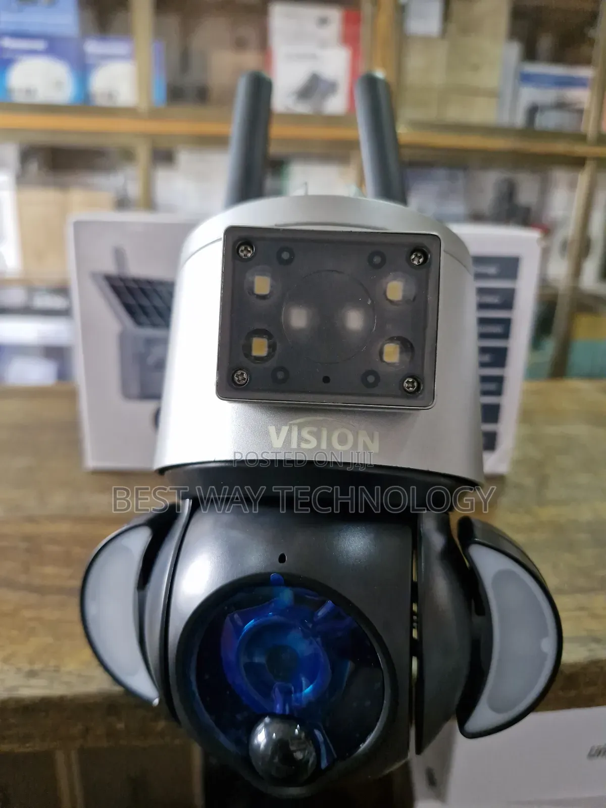 4g PTZ Solar Camera With Siren