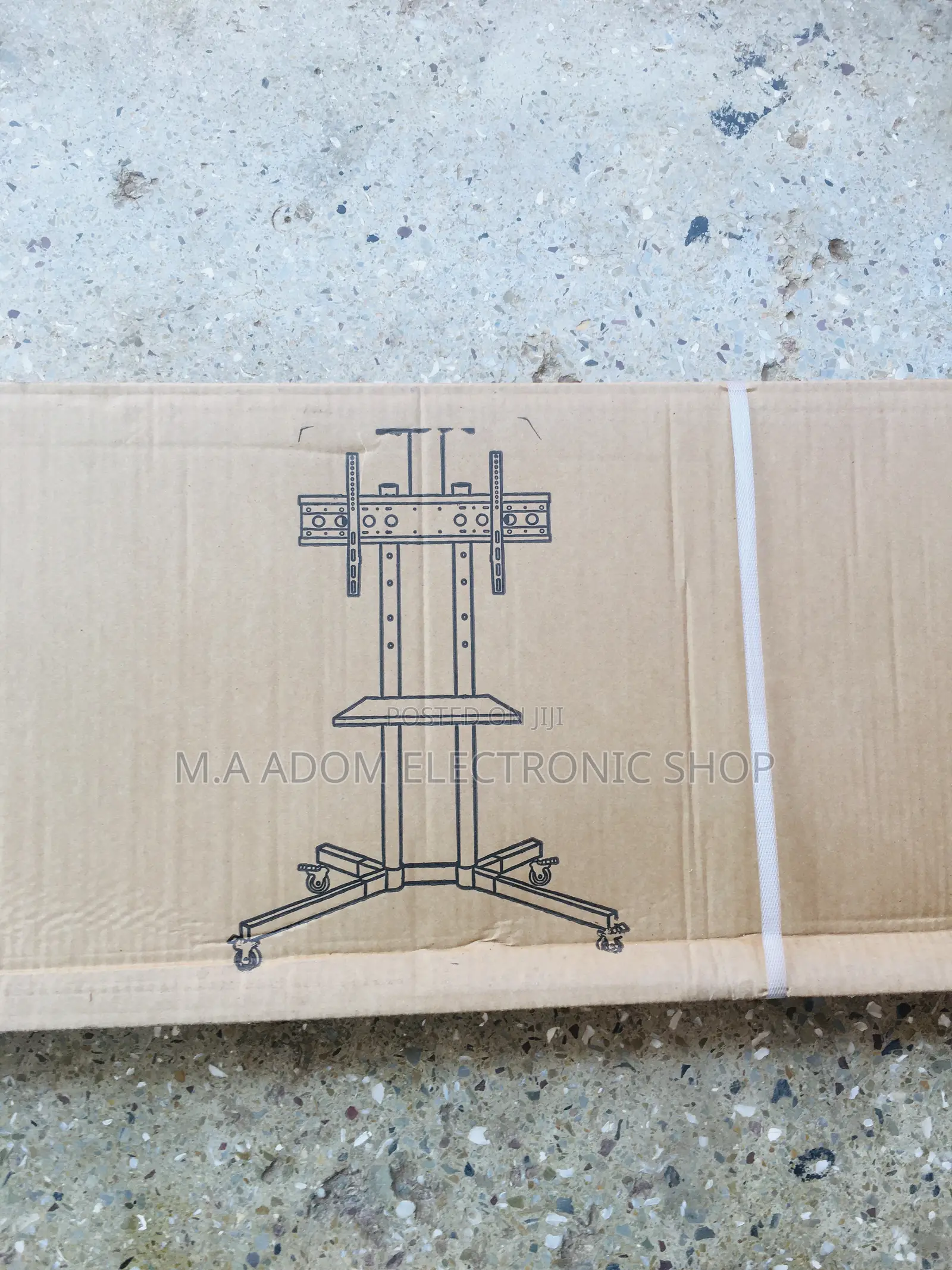 Tv Cart With Wheels 32”-70”