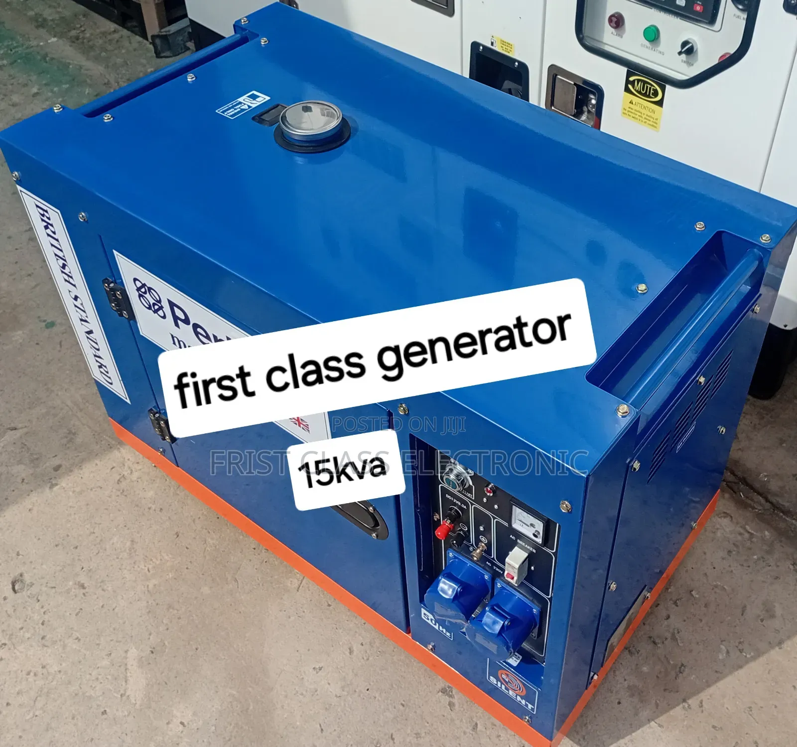 Portable 15kva Diesel Sets for Backup Power Supply