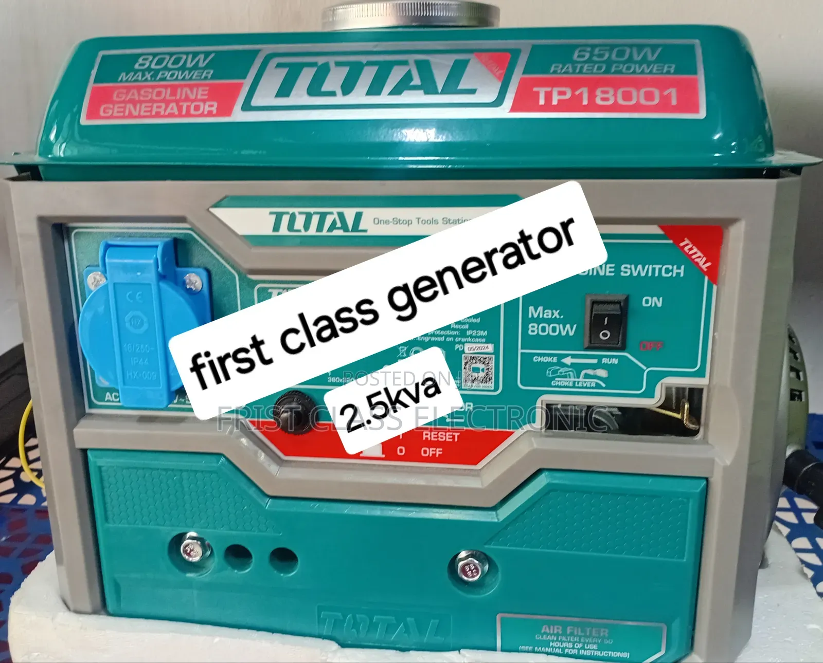 Pull Start 2.5kva Petrol Generator