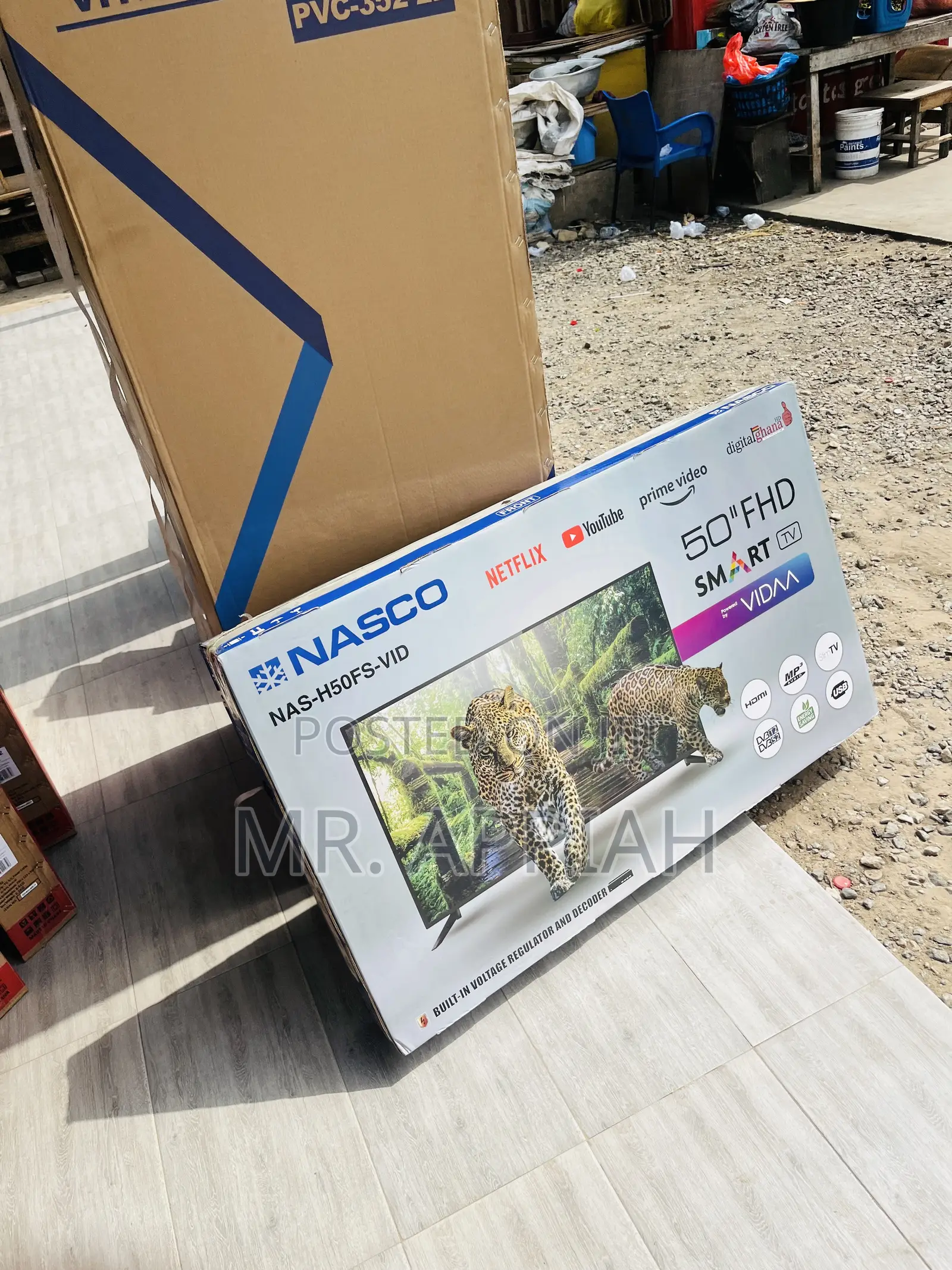 Original Nasco 50 Inch Full Hd Smart Screen Television.