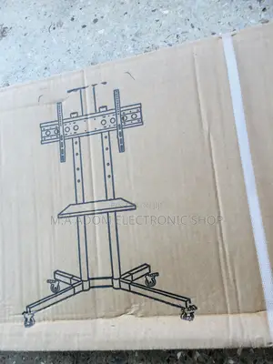 Mobile Tv Stand With DVD Shelf Wheels 32”-70”
