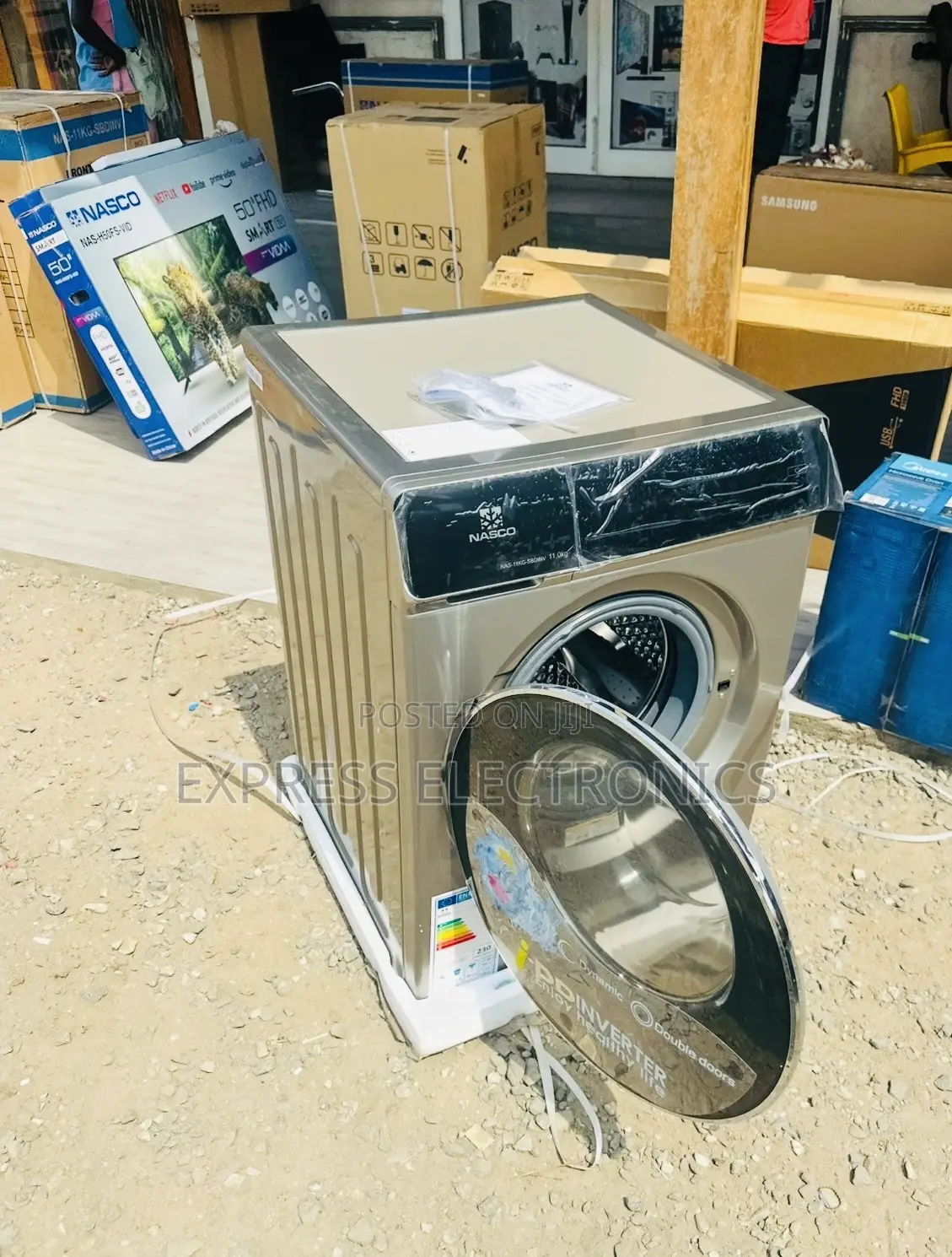 Ultimate Wash and Spin Full Auto Nasco Inverter 11kg