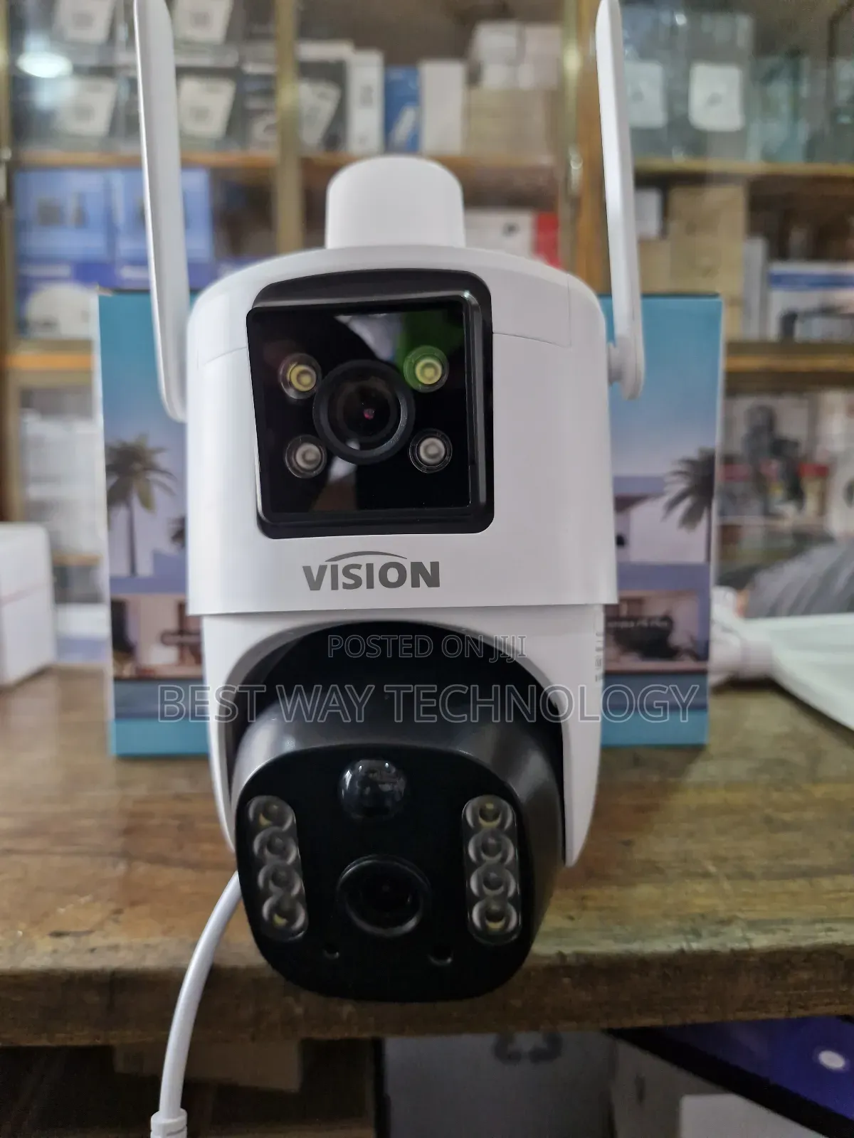 4g PTZ Solar Camera Dual Lens V380pro