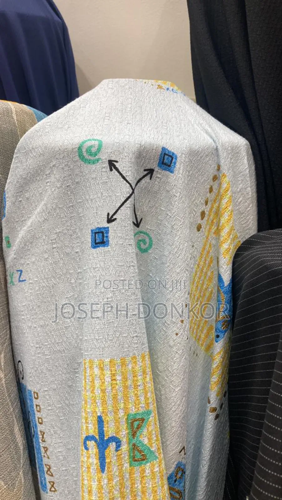 Pattern Fabric (30 Cedis Per Yard)