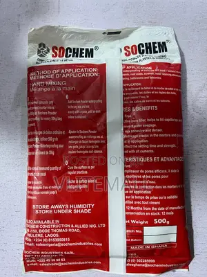 Sochem Water Proof Cement 4pcs{Iwp}