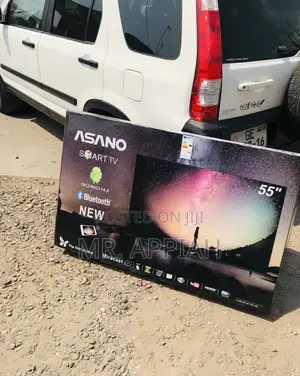 Shop Affordable Asano 55” Smart Screen Tv(Black).