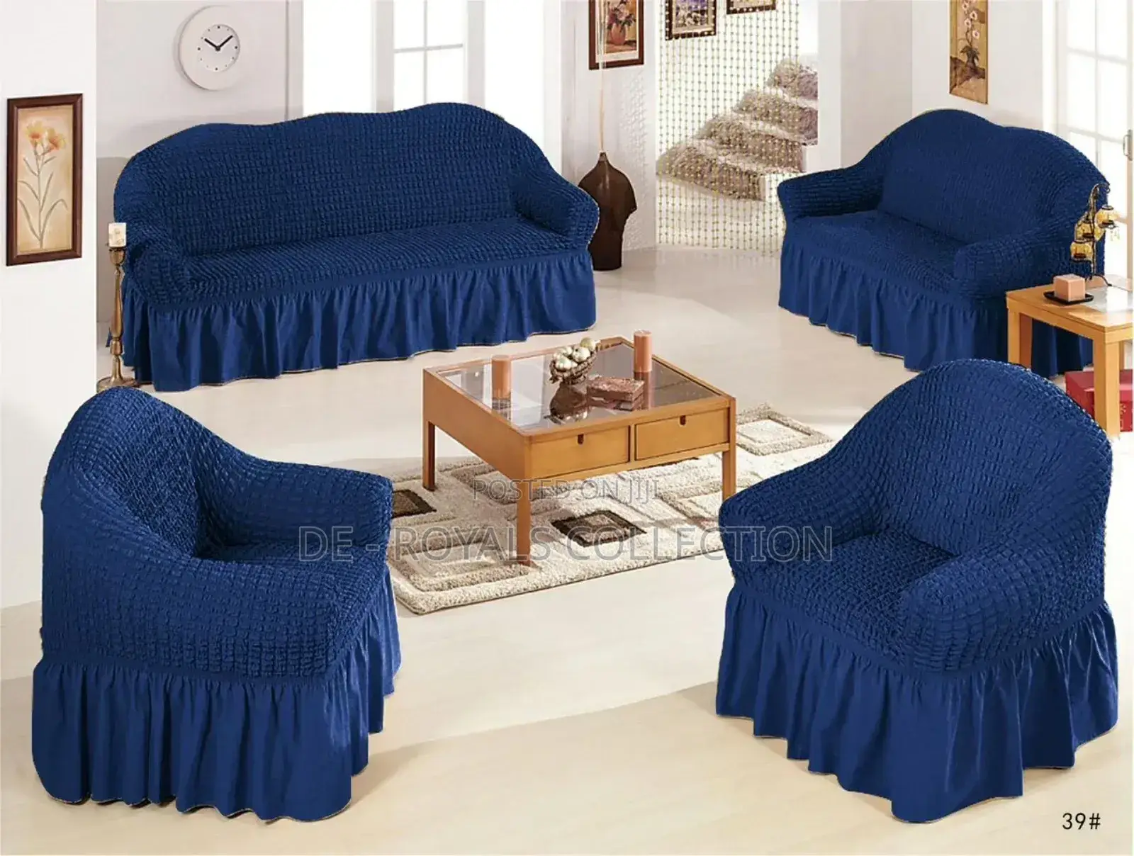 Quality Sofa Covers Skirt 4 Pieces Set