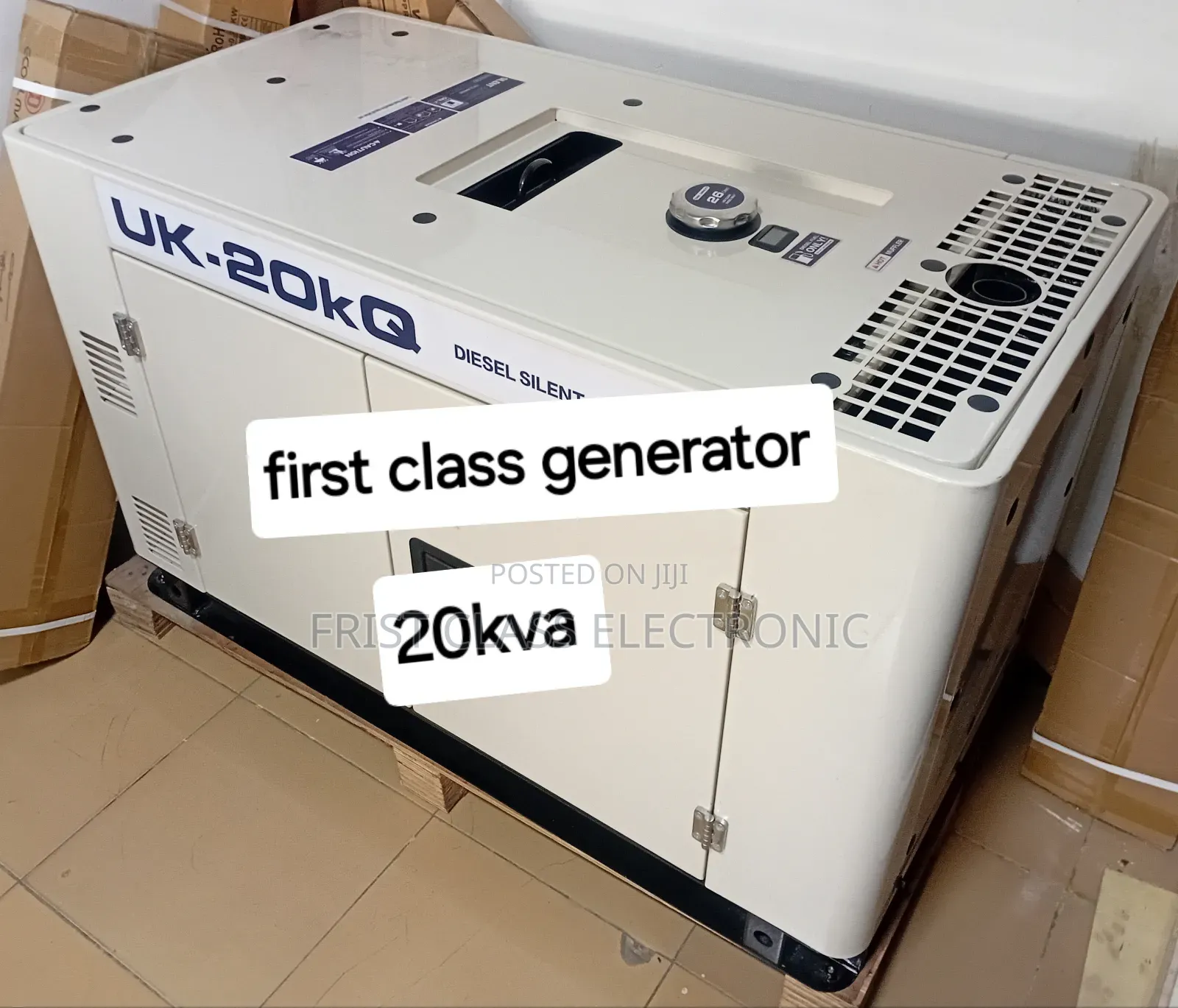 20kva Silent Diesel Genset With Air Cooled Engine