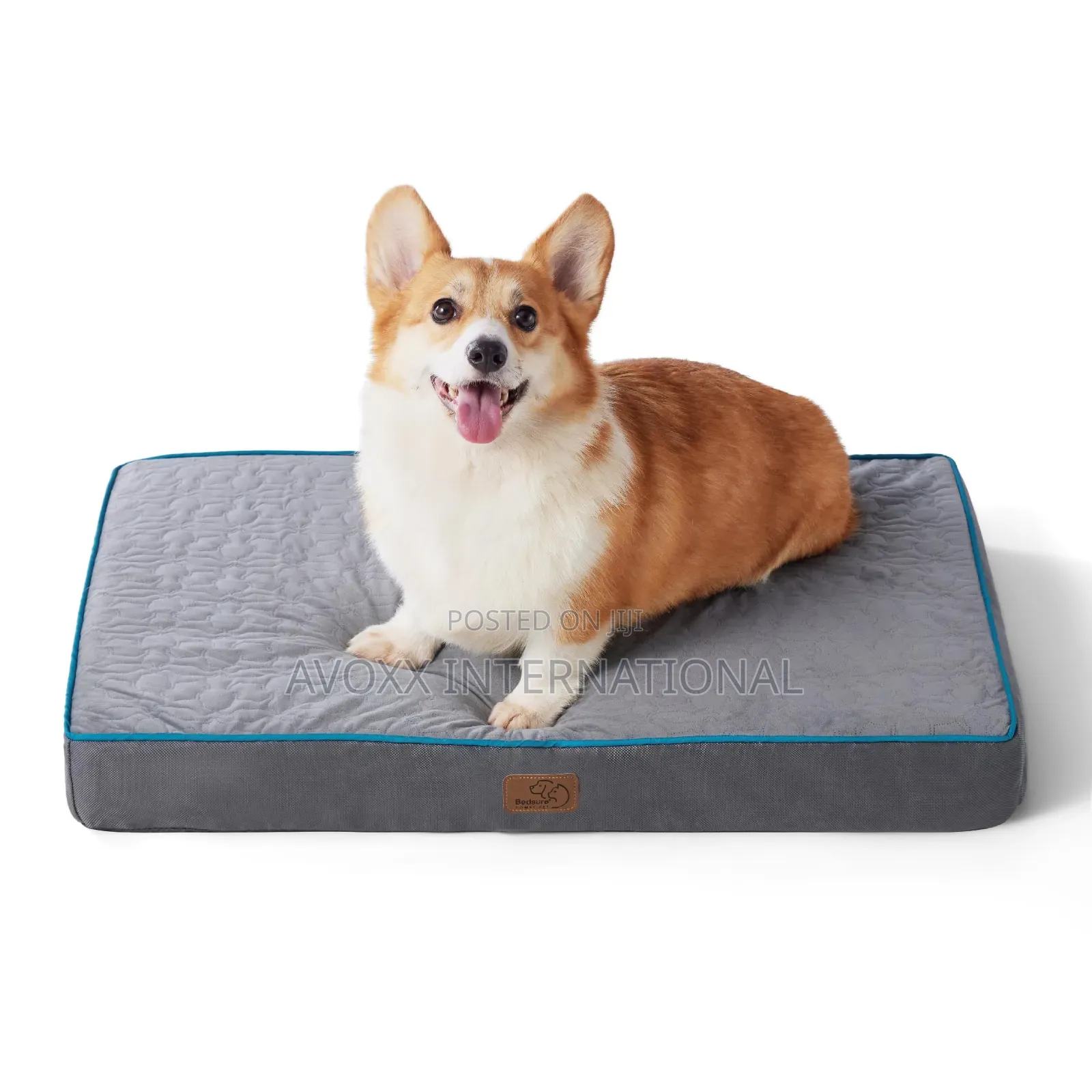 Bedsure Orthopedic Dog Bed for Medium Sized Dogs, 2-Layer