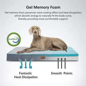 Bedsure Orthopedic Dog Bed for Medium Sized Dogs, 2-Layer