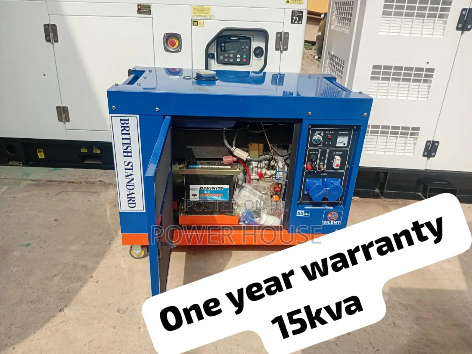 State of the Art Perkins Diesel 15kva 13000watts Generator