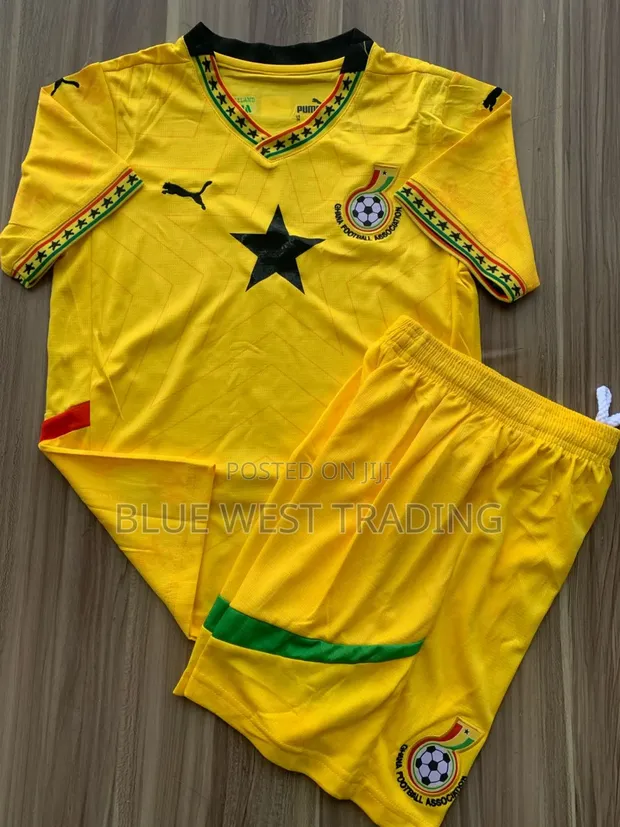 Ghana Black Stars Away Jersey for Kids in Accra Metropolitan