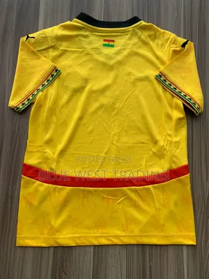 Ghana Black Stars Away Jersey for Kids