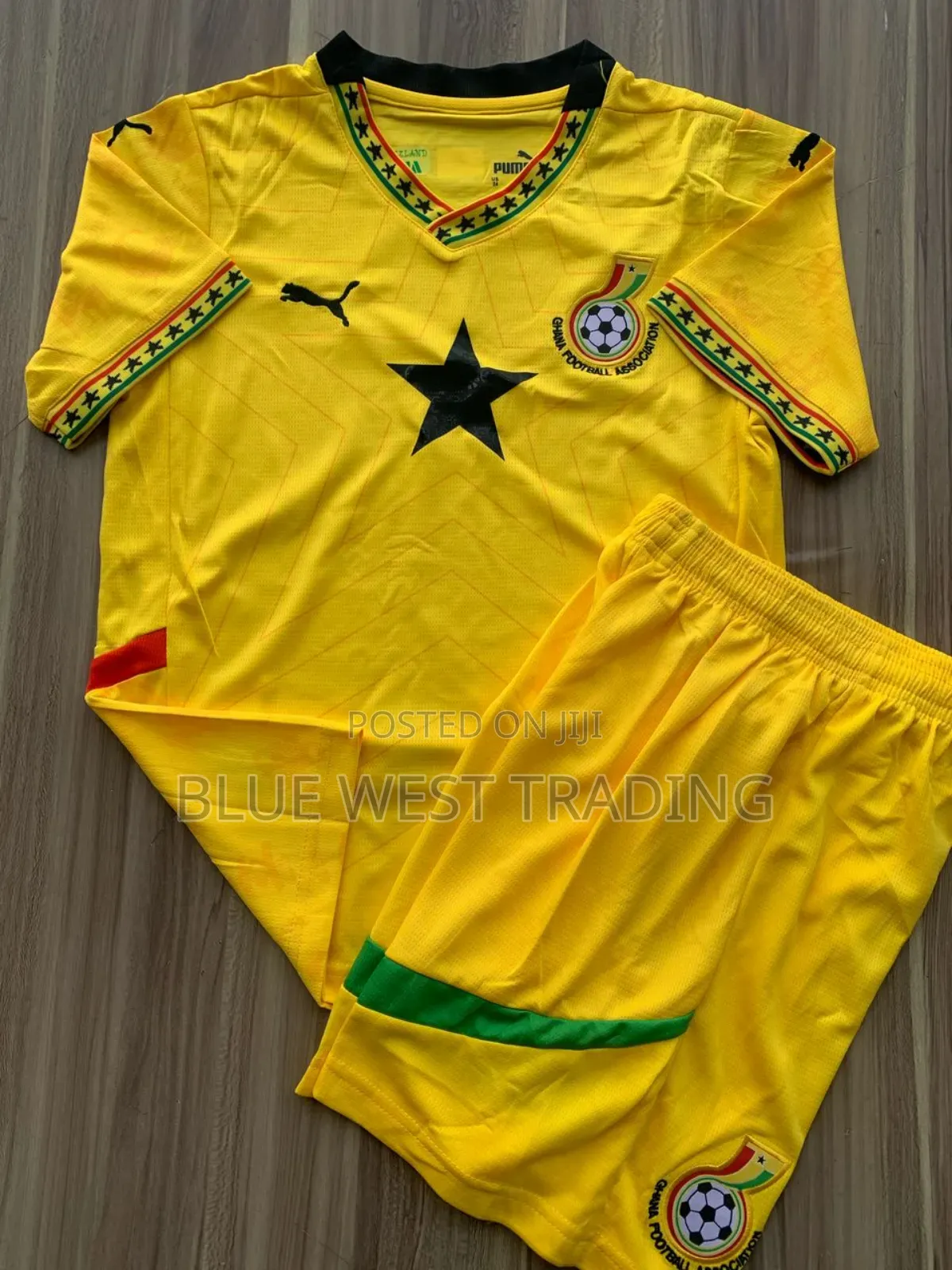 Ghana Black Stars Away Jersey for Kids
