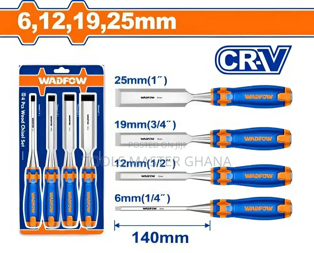 4 Pcs Wood Chisel Set # Wwc2204