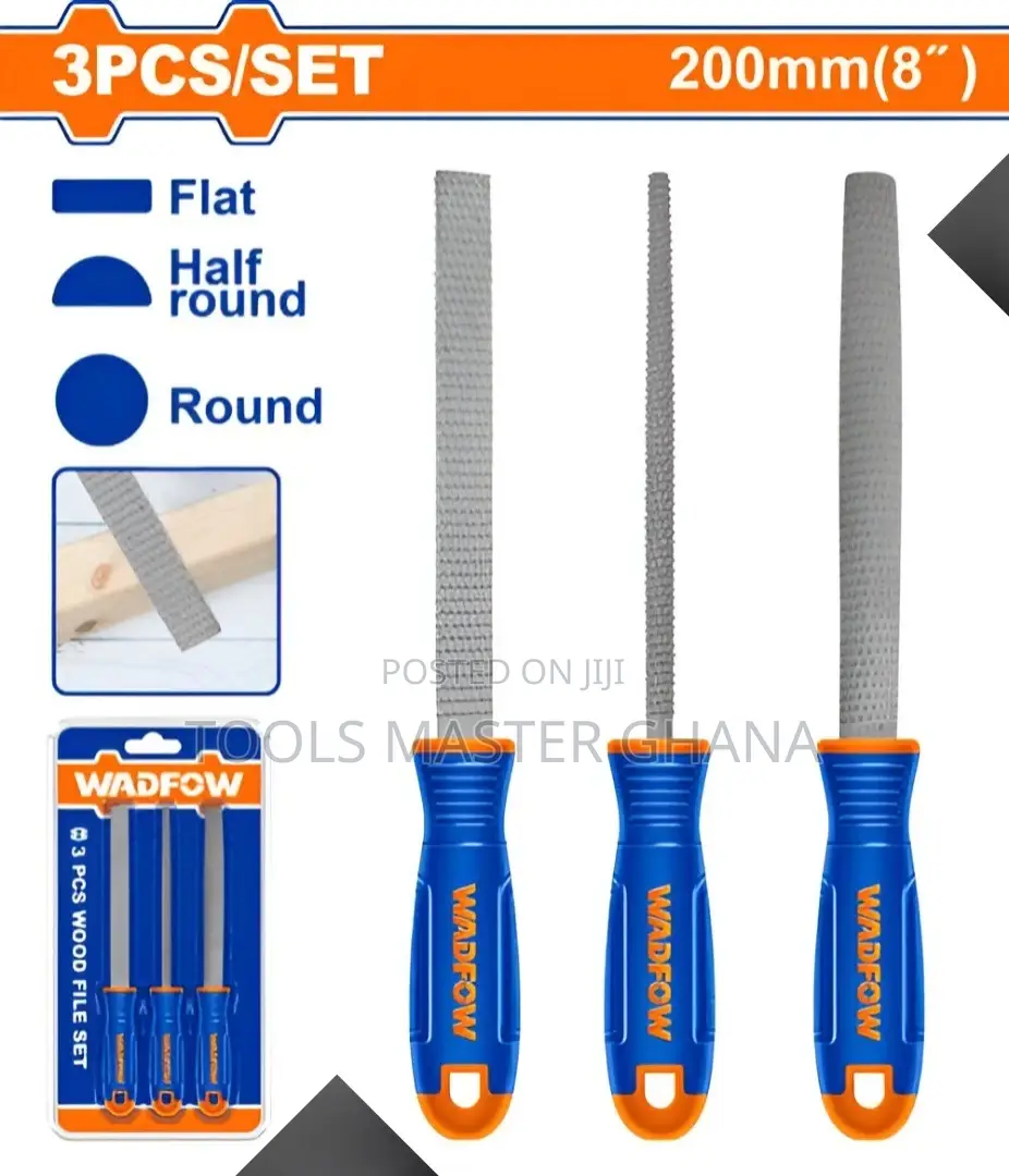 3 Pcs Wood File Set # Wsf1403