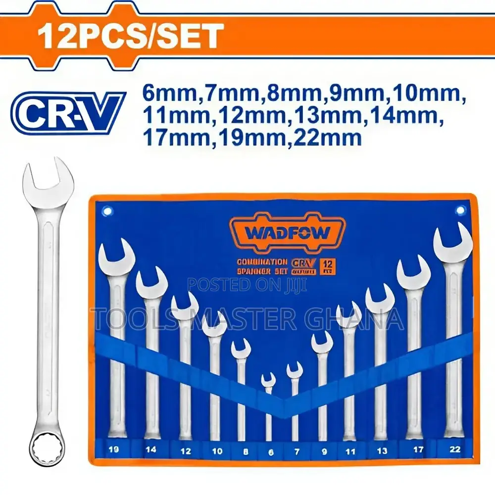 12 Pcs Combination Spanner Set - Wsp1m12