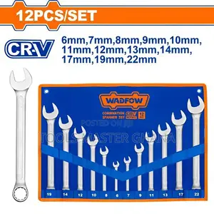 12 Pcs Combination Spanner Set - Wsp1m12