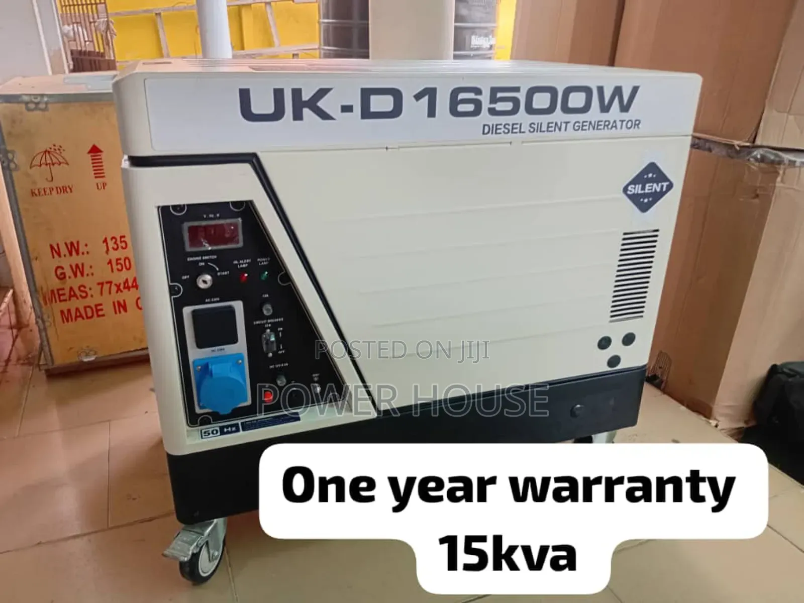 Refined 15kva Uk-D Silent Diesel 16500watts Generator 15kva