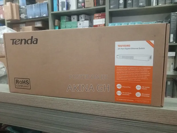 Tenda 24 Port Gigabit Ethernet Switch Teg1024g 2