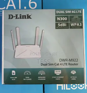 D-Link Universal Sim Router M922 4g Lte Dual Sim 2.4ghz/5ghz