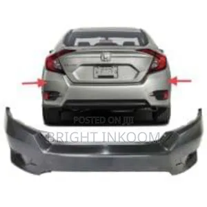 Honda Civic 2016 2017 Back Bumper