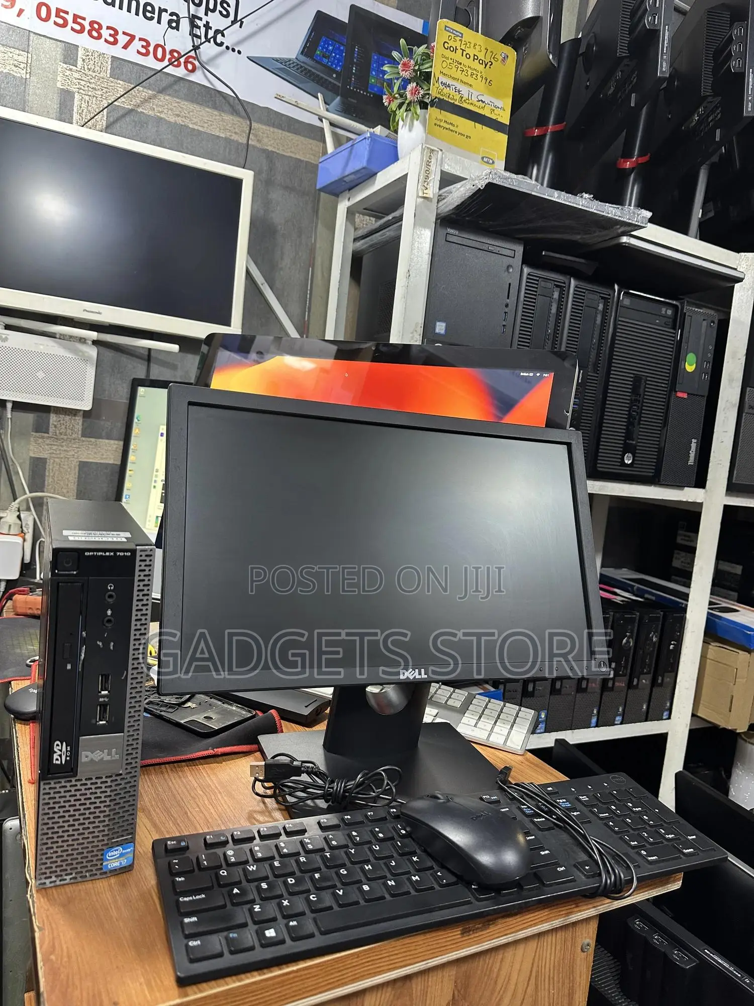Desktop Computer Dell OptiPlex 7010 8GB Intel Core I5 SSD 256GB