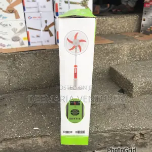 Suiming 18 Inches Rechargeable Solar Fan Ac Dc