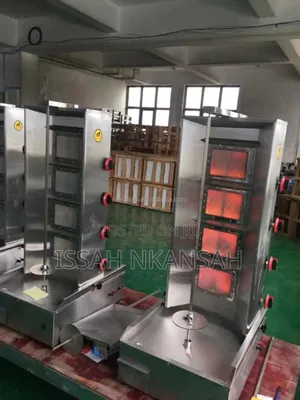 4 Burner Gas Shawarmer Machine