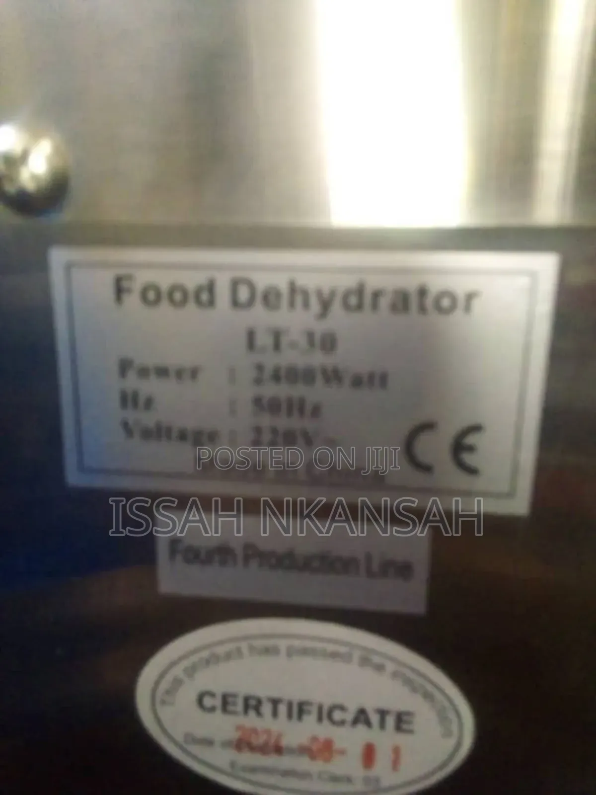 Commercial Dehydrator