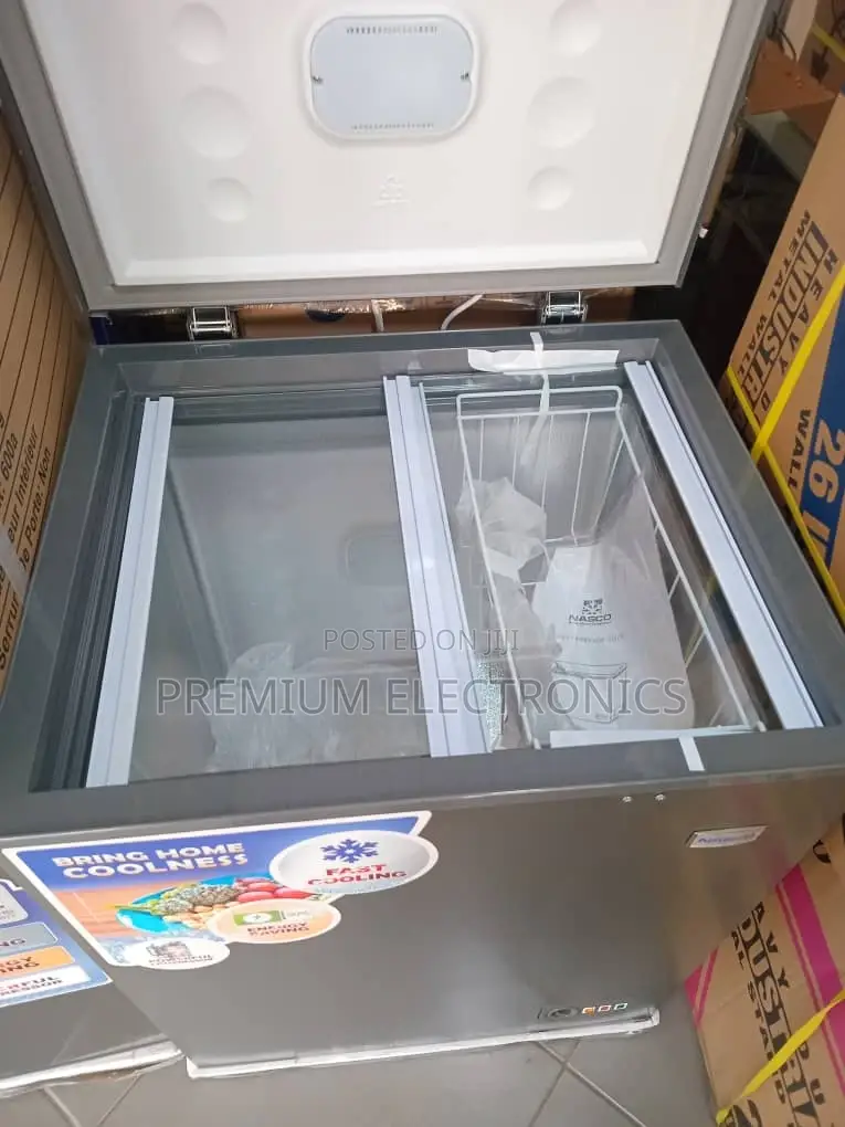 Durable, Easy-to-Clean Chest 144ltr Nasco Chest Freezer