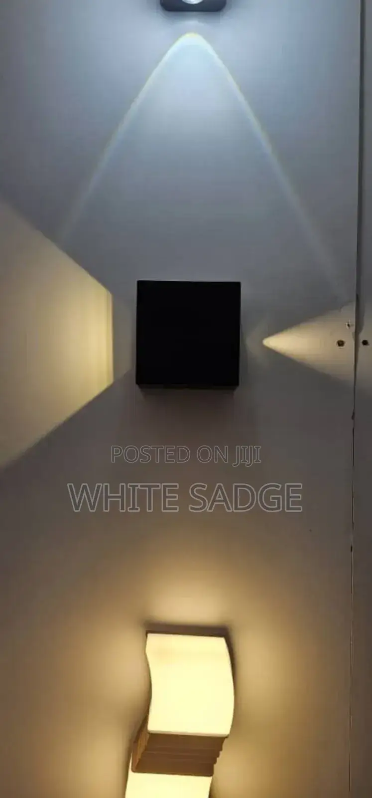 0336 Square Wall Light Warm Waterproof