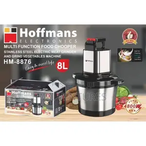 8l Hoffmans Electric Food Chopper