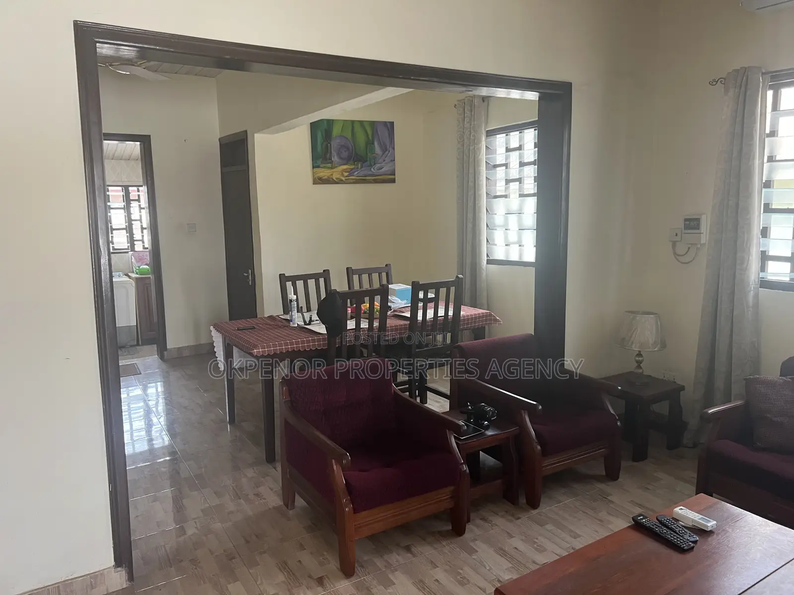 Furnished 3bdrm House in Osu, Accra Metropolitan for rent