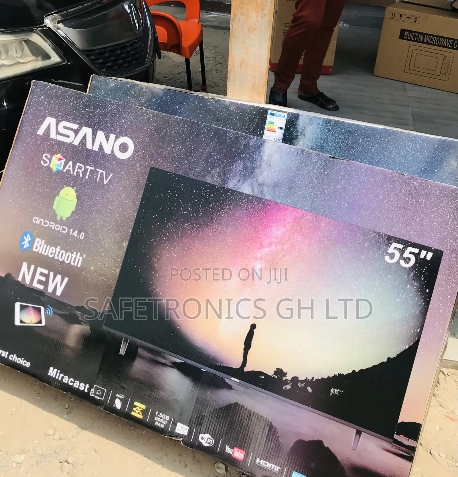 55 Inch Asano Led Smartscreen Android Uhd Tv