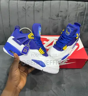 Photo - Original Air Jordan 4 Blue Curry